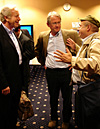 Senator Joseph Lieberman, PSSI Executive Director Oldrich Cerny and Chairman of the Adelson Institute Natan Sharansky