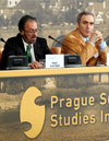 Editor of the Journal of Democracy Marc F. Plattner,
Chessplayer and Politician Garri Kasparov, Secretary of International
Relations of the Partido Popular Jorge Moragas Sanchez