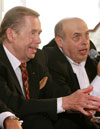 President of The FAES Foundation José María Aznar, Former Czech
President Václav Havel and Chairman of the Adelson Institute for
Strategic Studies at the Shalem Center Natan Sharansky